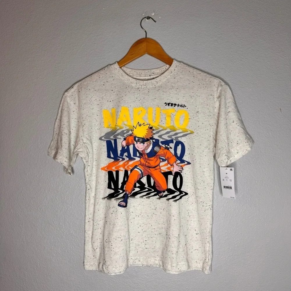 New Naruto Boy Graphic Tee Size M (8)